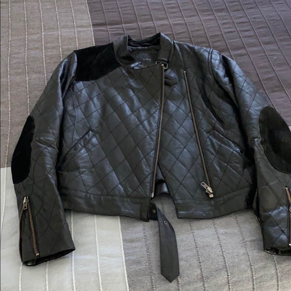 leather jacket